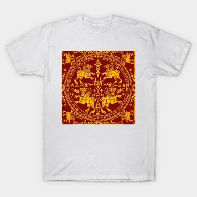 magical griffins heraldry T-Shirt by B0red